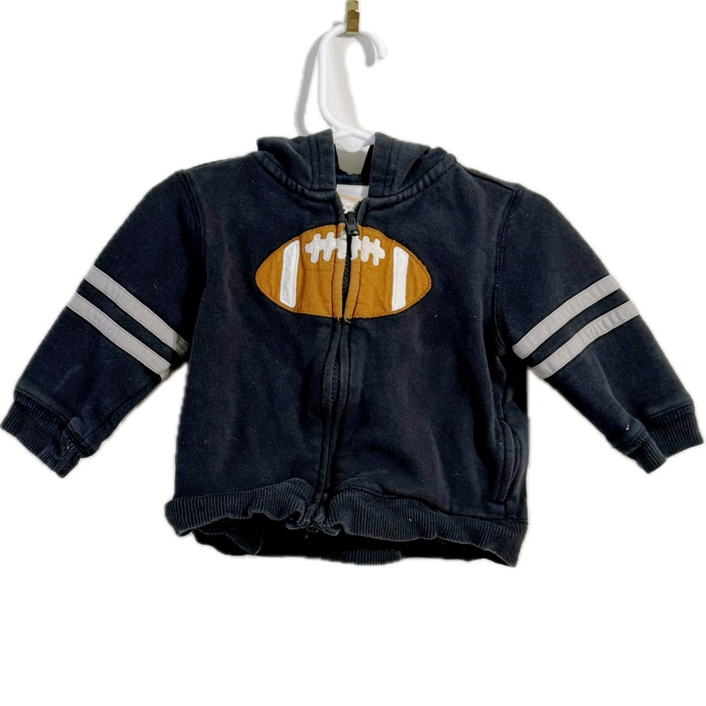 Gymboree Black Football Hoodie for Kids